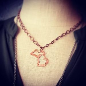 Michigan Copper Handmade Necklace